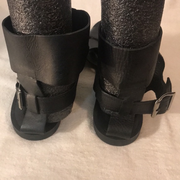 Zara Basic Collection black sandals - Picture 3 of 5